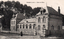 DROUE ECOLE DES FILLES TBE - Droue