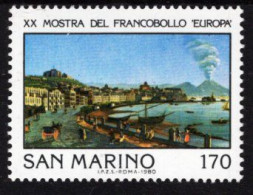 San Marino - 1980 - Naples Harbour - International Stamp Exhibition - Mint Stamp - Nuovi