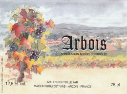 ARBOIS . + GRAPPES DE RAISIN . " - Andere & Zonder Classificatie