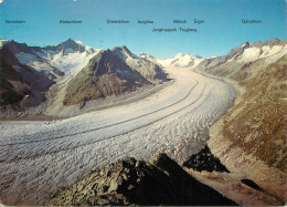 Switzerland Eggishorn Grosser Aletschhorn Jungfau - Horn