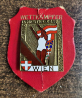 VII. European Swimming Championships, WIEN 1950 - COMPETITOR Badge /pin / Broch - Natación