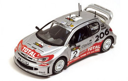 Peugeot 206 WRC - Clarion - M. Gronhölm/T. Rautiainen - 1st Cyprus 2002 #2 - Ixo - Ixo