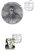 Portugal & Maximum Card, II Centenary Of Barbosa Do Bocage, Poet, Porto1966 (994) - Münzen (Abb.)