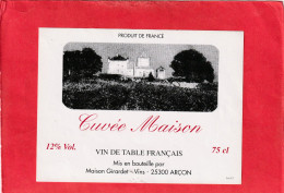 CUVEE MAISON - Other & Unclassified