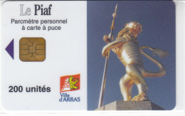 PIAF De ARRAS 200 Unites Date 09.2000    1000 Ex - Parkkarten