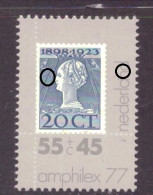 Nederland / Niederlande / Pays Bas NVPH 1138 PM Plaatfout Plate Error MNH ** (1977) - Variétés Et Curiosités