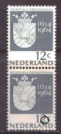 Nederland / Niederlande / Pays Bas NVPH 816 PM1 Plaatfout Plate Error MNH ** (1964) - Plaatfouten En Curiosa