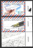 Bosna Bosnia Bosnien Croatian (Mostar) 2008 Europa Cept Mi.no. 226-27 MNH ** Postfrisch Neuf - 2008