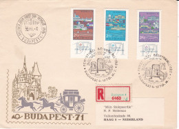 HONGRIE - HUNGARY - Magyar Posta - 1970. Budapest (II.) Set On FDC Michel: 2572-2574 2091/2093 - FDC