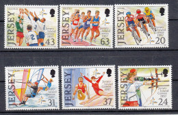 Jersey 1997, Island Games Set Of 6 - Unmounted Mint NHM - Jersey