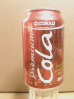 Lattina Italia - Cola Conad 2 - 33 Cl -  Vuota - Dosen