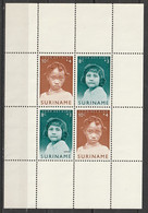 Suriname NVPH 403 Blok Kinderzegels 1963 MNH Postfris - Suriname ... - 1975