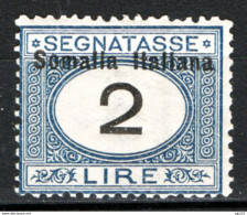 Somalia 1926 Segnatasse Sass.S49 */MH VF/F - Somalie