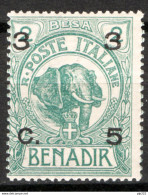 Somalia 1922 Sass.24 **/MNH VF/F - Somalië