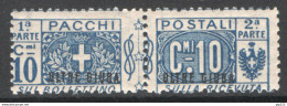 Oltre Giuba 1925 Pacchi Postali Sass.PP2 **/MNH VF/F - Oltre Giuba