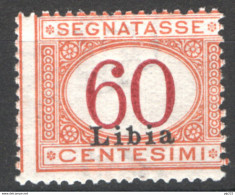 Libia 1915 Segnatasse Sass.S7 **/MNH VF/F - Libya