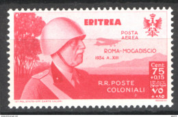 Eritrea 1934 Sass.A9 **/MNH VF/F - Eritrea