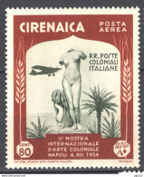 Cirenaica 1934 Sass.A27 **/MNH VF/F - Cirenaica
