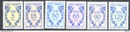 Turchia 1983 Segnatasse Unif.S165/70 **/MNH VF/F - Dienstzegels