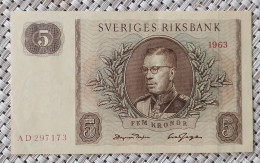 Sweden - Schweden - Suede 5 Kronor 1963 - AD297173 - Schweden