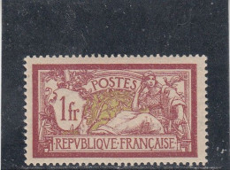 France - Année 1900 - Neuf** - Type Merson - N°YT 121 - 1fr Lie De Vin Et Olive - Nuovi