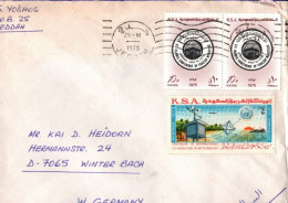 ! Luftpostbrief, Airmail Cover, 1975 Aus Jeddah, Saudi Arabia - Arabia Saudita