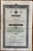 °°° ISTITUTO DI CREDITO COMUNALE DEL MARGRAVIATO D'ISTRIA OBBLIGAZIONE 4,5% - 5.000 CORONE 1918 °°° - Croatie