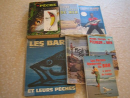 * Lot De 9 Livres : Pêche En Mer - Fishing