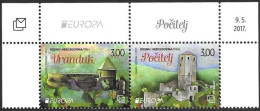 Bosna Bosnia Bosnien Croatian (Mostar) 2017 Europa Cept Mi.no. 451-52 Pair MNH ** Postfrisch Neuf - 2017