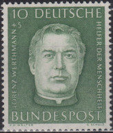 1954 Deutschland > BRD, ** Mi:DE 201, Sn:DE B339, Yt:DE 77, L. Werthmann - Ungebraucht