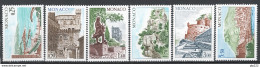 Monaco 1974 Unif.986/91 **/MNH VF - Unused Stamps