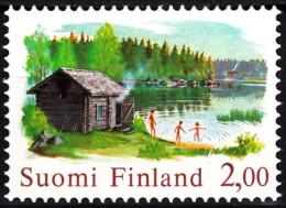 FINLAND 1977 Definitive: Sauna. Single. Phosphor Paper, MNH - Autres & Non Classés