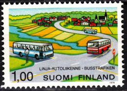 FINLAND 1978 Transport: Urban Bus Traffic. Single, MNH - Busses