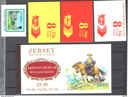 Jersey 1992 Unif.Lib.58/62 - Booklet **/MNH VF - Jersey