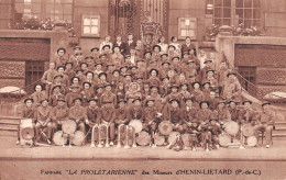 HENIN-LIETARD (Pas-de-Calais) - Fanfare La Prolétarienne Des Mineurs - Studio Emy - Henin-Beaumont