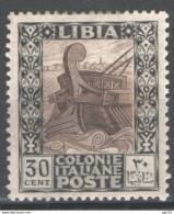 Libia 1921 Sass.27 **/MNH VF/F - Libië