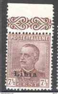 Libia 1928 Sass.78 **/MNH VF/F - Libyen