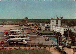 ! Ansichtskarte 1959 Flughafen Frankfurt Am Main, Airport, PAA Propliner - Aérodromes
