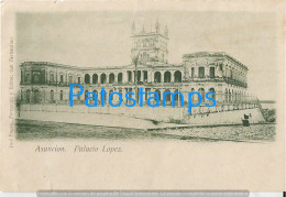 216247 PARAGUAY ASUNCION PALACIO LOPEZ POSTAL POSTCARD - Paraguay