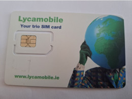 IRELAND /IERLANDE/ GSM SIM CARD / LYCAMOBILE   / MINT     ** 15560** - Ireland