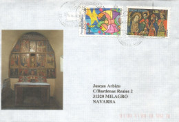 ANDORRA CANILLO CC SELLOS NAVIDAD CHRISTMAS - Storia Postale