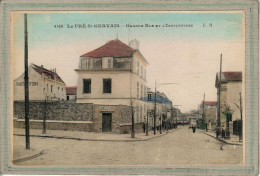 CPA (93) Le PRé-SAINT-GERVAIS - Aspect De L'Institution à L'angle De La Grande Rue En 1923 - Carte Colorisée - Le Pre Saint Gervais