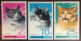 North Korea 1977 Cats Animals MNH - Chats Domestiques