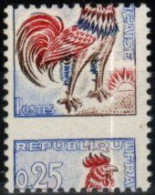FRANCE - YT N° 1331f "COQ DE DECARIS" Piquage à Cheval Neuf LUXE**. SEULE PROPOSITION Sur DELCAMPE. A Saisir. - Unused Stamps