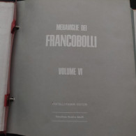 Meraviglie Dei Francobolli Edito Da Fratelli Fabbri Editore. Volume VI.  Anni 1960/69. Condizioni Ottime. - Sammlungen (im Alben)