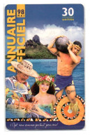 Annuaire 98 Télécarte Polynésie Française PF 71 Phonecard (B 755)) - Frans-Polynesië