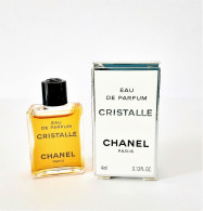 Miniatures De Parfum     CRISTALLE  De  CHANEL  EDP  4 Ml + Boite - Miniaturas Mujer (en Caja)