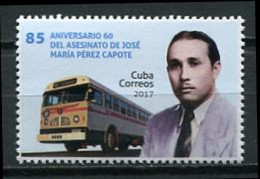 Cuba 2017 / Bus MNH Autobús / Cu7303  5-9 - Bus