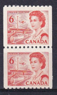 Canada 1967-72  Rouleaux  Roll  Coil  YT382Ab  Sc468A   **  Paire - Coil Stamps