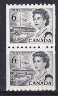 Canada 1967-72  Rouleaux  Roll  Coil  YT382Bi  Sc468B   **  Paire - Markenrollen